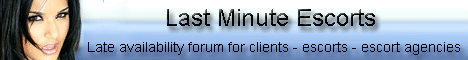 Last Minute Escorts